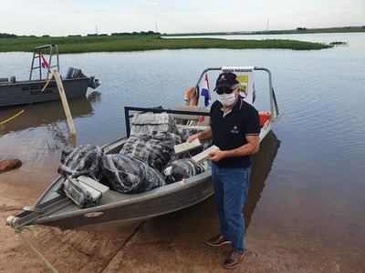 Hallan 164 kilos de drogas en Salto del Guairá